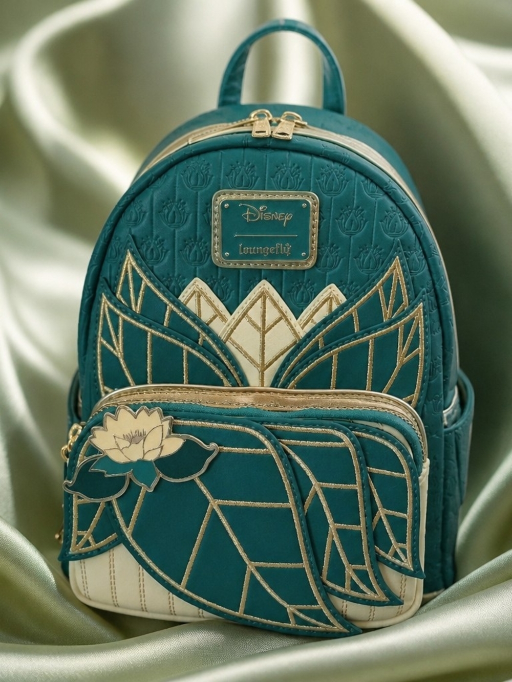 Loungefly x The Princess and the Frog Tiana Cosplay Mini Backpack - Picture 2 of 8